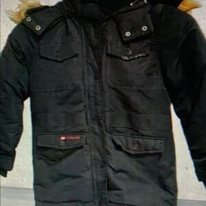 Black Hooded Jacket